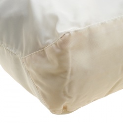 Pre Owned Prada White Nylon Shopping Tote