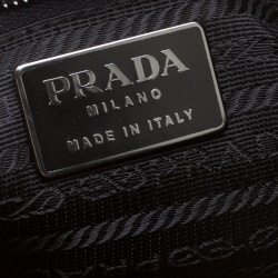 Pre Owned Prada Burgundy Velvet Frame Bag