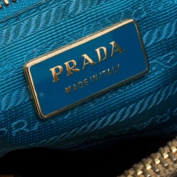 Pre Owned Prada Multicolor Printed Canvas/Nylon and Leather Shoulder Bag