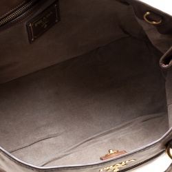 Pre Owned Prada Brown Leather Tote