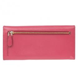 Pre Owned Prada Stone Embellishment Flap Wallet