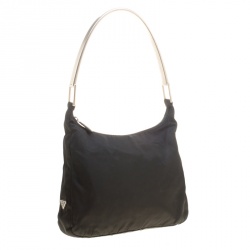 Pre Owned Prada Black Nylon Shoulder Bag