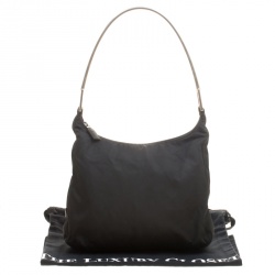 Pre Owned Prada Black Nylon Shoulder Bag