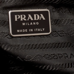 Pre Owned Prada Red Tessuto Sport Satchel