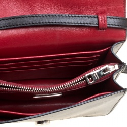 Pre Owned Prada Black Leather Mini Crossbody Bag