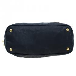 Pre Owned حقيبة برادا نايلون أسود مزينة