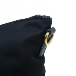 Pre Owned حقيبة برادا نايلون أسود مزينة