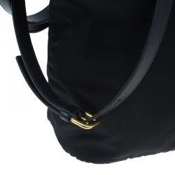 Pre Owned حقيبة برادا نايلون أسود مزينة