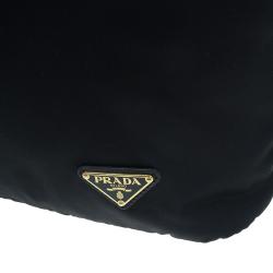 Pre Owned حقيبة برادا نايلون أسود مزينة