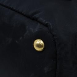 Pre Owned حقيبة برادا نايلون أسود مزينة