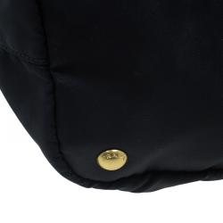 Pre Owned حقيبة برادا نايلون أسود مزينة