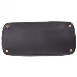 مملوكة مسبقًا Prada Black Saffiano Lux Tote