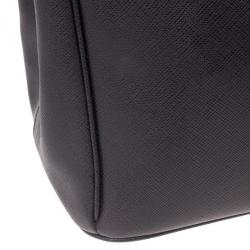 مملوكة مسبقًا Prada Black Saffiano Lux Tote