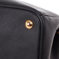 مملوكة مسبقًا Prada Black Saffiano Lux Tote