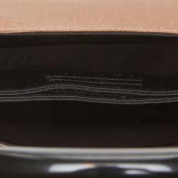 Pre Owned Prada Brown Satin Everyday Bag