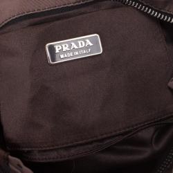 Pre Owned Prada Small Beaded and Satin Clutch