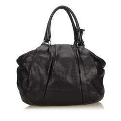 Pre Owned Prada Black Leather Everyday Bag