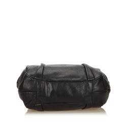Pre Owned Prada Black Leather Everyday Bag