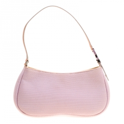 Pre Owned Prada Multicolor Mesh/Sequins and Leather Shoulder Bag