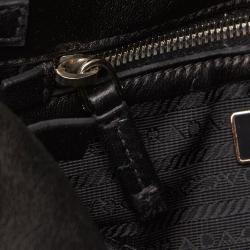 Pre Owned Prada Black Nylon Vintage Shoulder Bag
