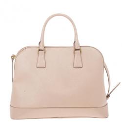 مملوكة مسبقًا Prada Pink Saffiano Cameo Top Handle Tote