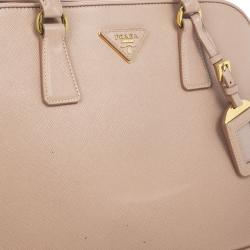 مملوكة مسبقًا Prada Pink Saffiano Cameo Top Handle Tote