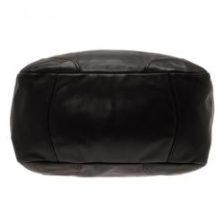 مملوكة مسبقًا Prada Black Leather Tote