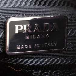 Pre Owned Prada Purple Nylon Tote