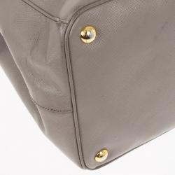 مملوكة مسبقًا Prada Saffiano Lux Grey Marmo Tote