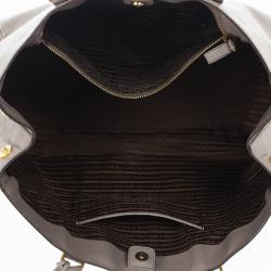 مملوكة مسبقًا Prada Saffiano Lux Grey Marmo Tote