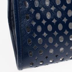 مملوكة مسبقًا Prada Cut-out Saffiano Fori Laser Handbag With Pochette 