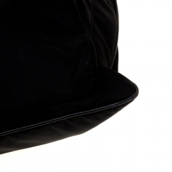 Pre Owned Prada Black Tessuto Nylon Top Handle Shoulder Bag