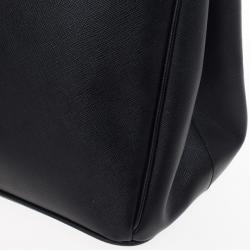 مملوكة مسبقًا Prada Black Saffiano Lux Tote Bag