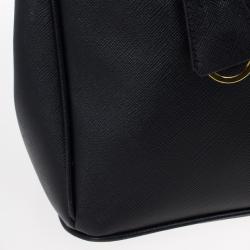 مملوكة مسبقًا Prada Black Saffiano Lux Tote Bag