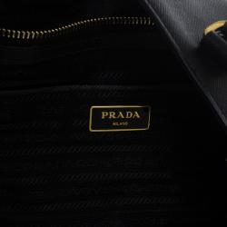 مملوكة مسبقًا Prada Black Saffiano Lux Tote Bag