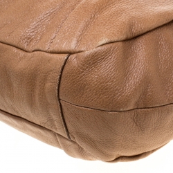 Pre Owned Prada Brown Leather Satchel