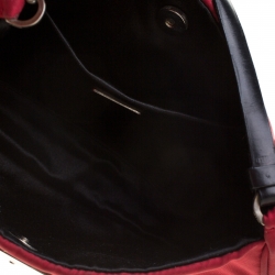Pre Owned Prada Red Nylon Shoulder Bag