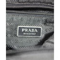 Pre Owned Prada Black Nylon Shoulder Bag 