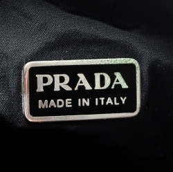 Pre Owned Prada Black Nylon Bucket Pouch