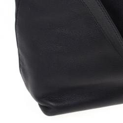 مملوكة مسبقًا Prada Vitello Daino Black Soft Calfskin Shopping Tote