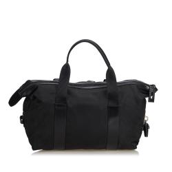 Pre Owned Prada Black Nylon Everyday Bag