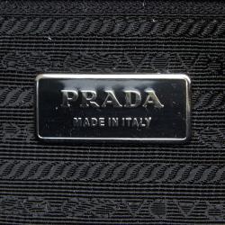Pre Owned Prada Black Nylon Everyday Bag