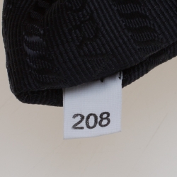 Pre Owned Prada Black Vitello Daino Leather Tote 