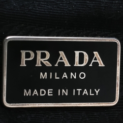Pre Owned Prada Black Tessuto Nylon Tote 