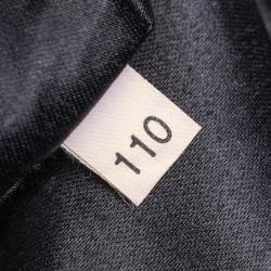 Pre Owned Prada Black Sequined Tote Bag