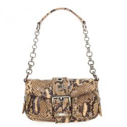 Pre Owned Prada Python Catena Shoulder Bag