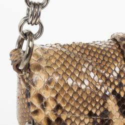 Pre Owned Prada Python Catena Shoulder Bag