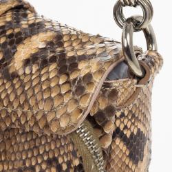 Pre Owned Prada Python Catena Shoulder Bag