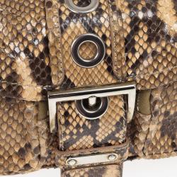 Pre Owned Prada Python Catena Shoulder Bag