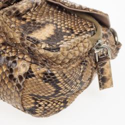 Pre Owned Prada Python Catena Shoulder Bag